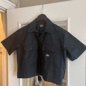 Dickies Black Crop Top w tags